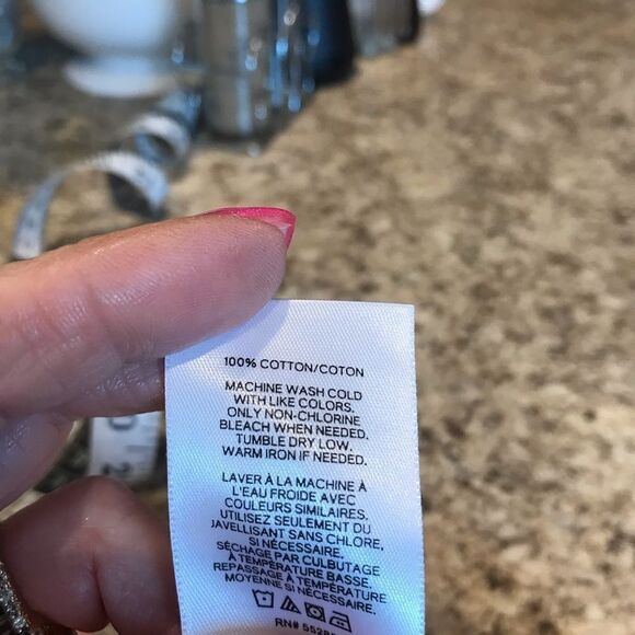 Express Summer Blouse Women's Size Small Petite New - Picture 10 of 11